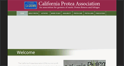 Desktop Screenshot of californiaprotea.org