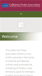 Mobile Screenshot of californiaprotea.org